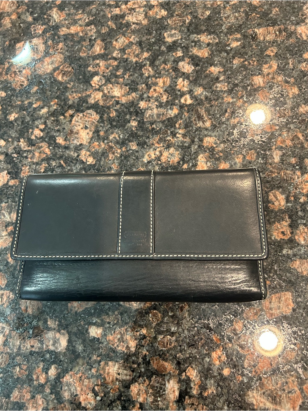 Legacy Coach Checkbook Wallet